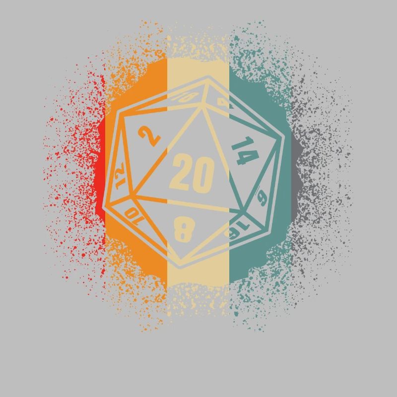 Tabletop D20 Dice Boardgame Game Master