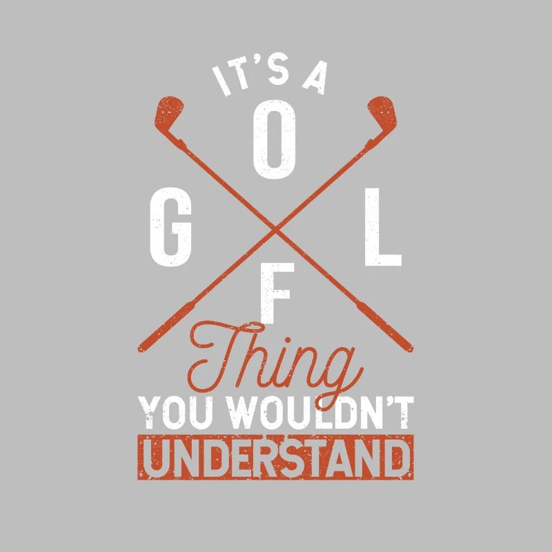 C’est une chose de golf que vous ne comprenez pas