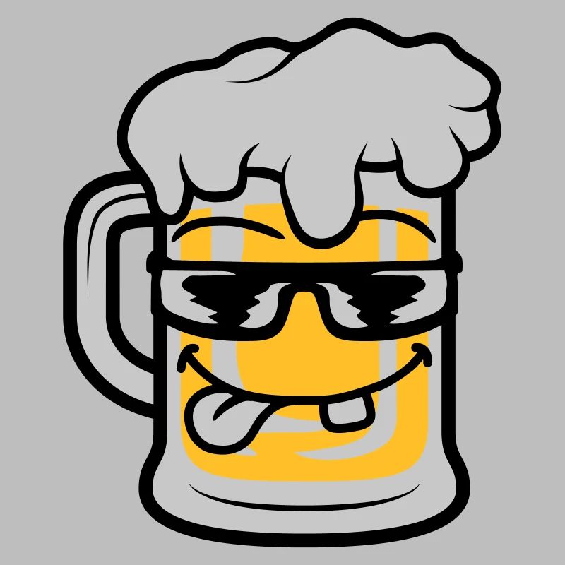 Tasse à bière Cool Face