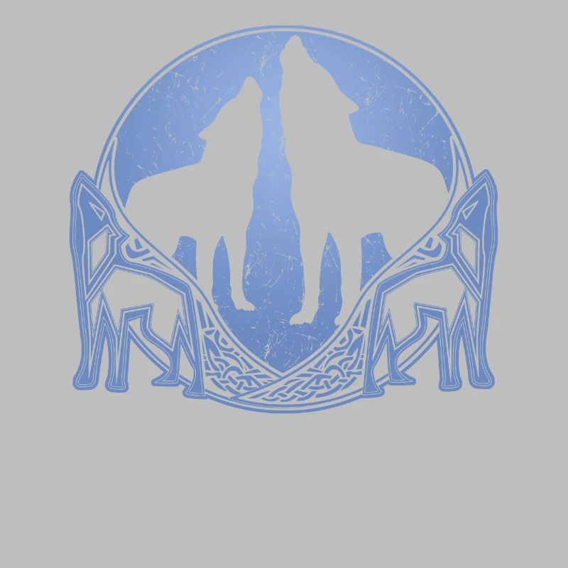 Wolf Odins Odhin Wolves Valhalla