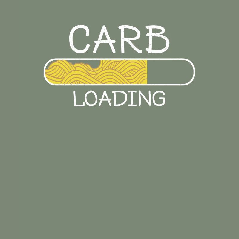 Carb Loading Pasta Funny Glucides Loading