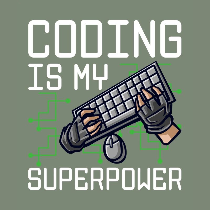 Coding Is My Superpower Programming Coder Computer
