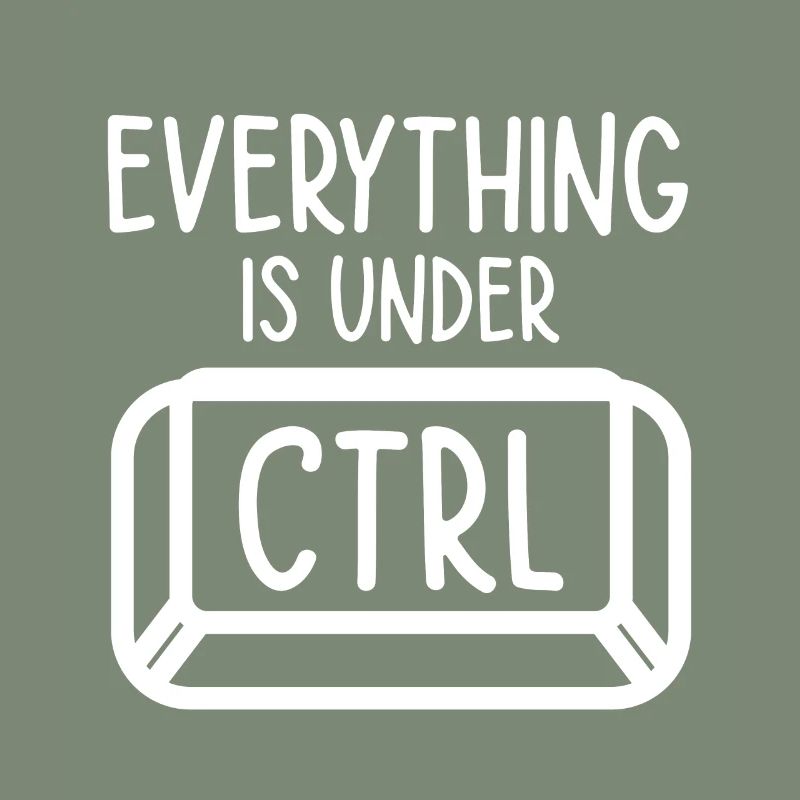 Everything Is Under Control Programmer Coder Softw