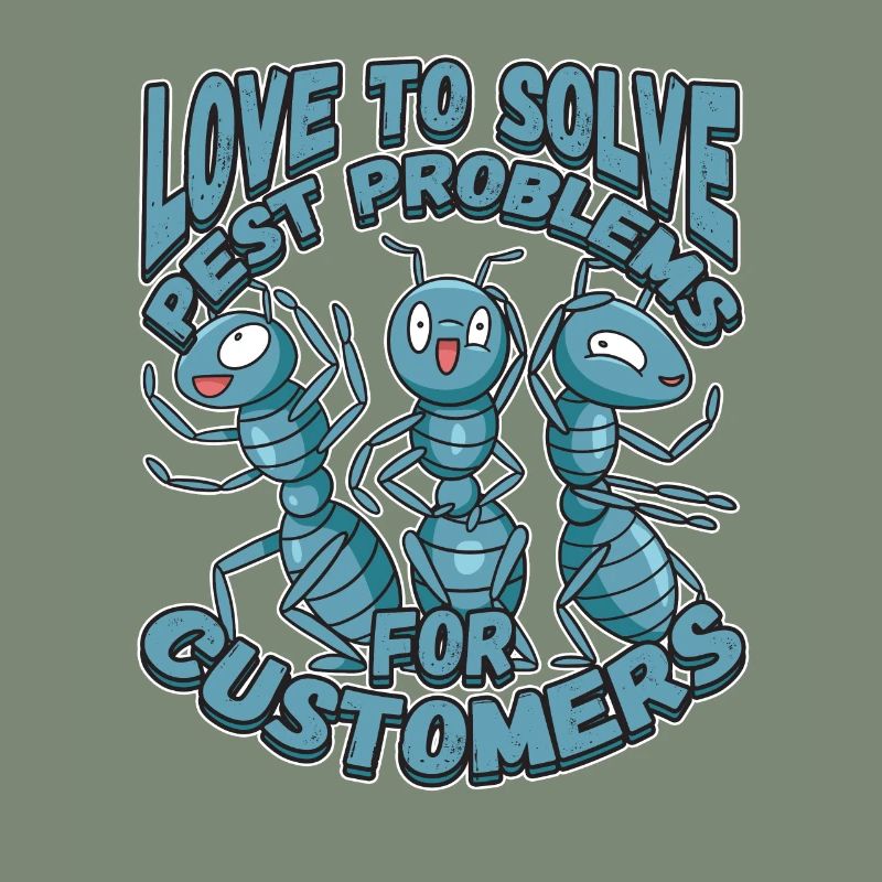 Love To Solve Pest Problems Design for a Bug