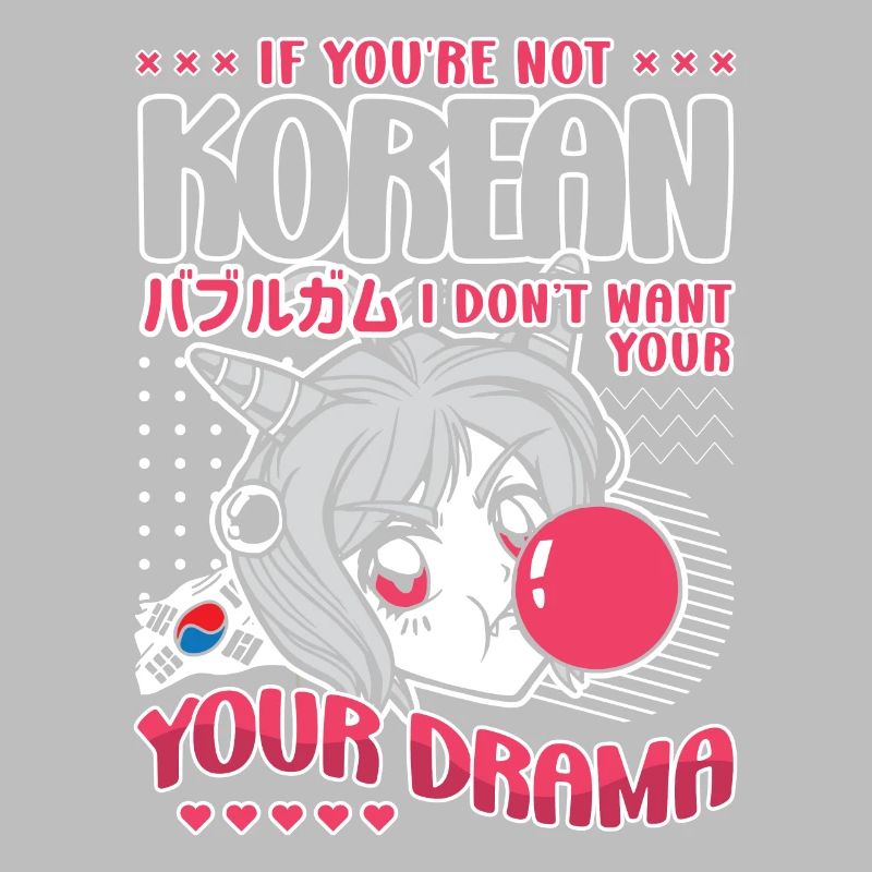 Design pop coréen pour un fan de mode K-Pop