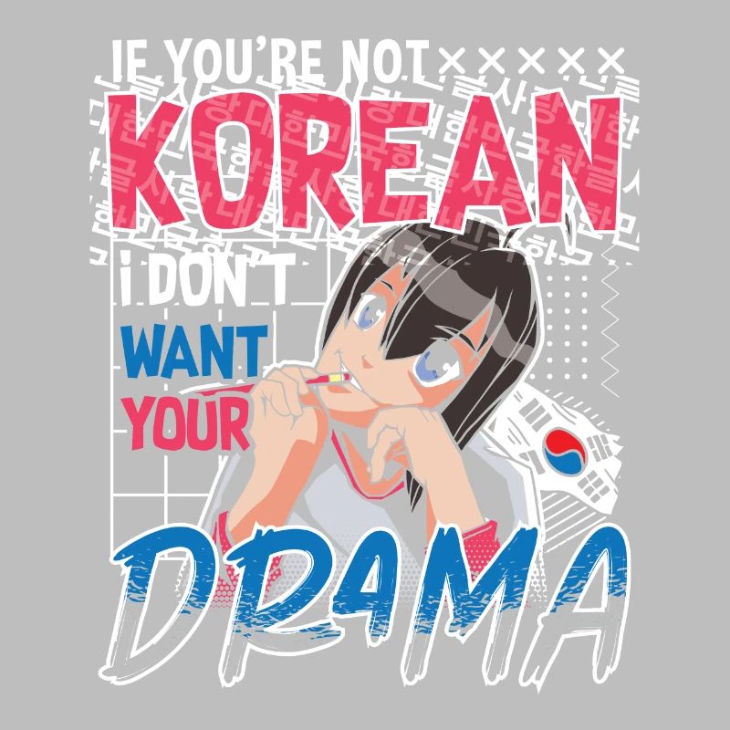 Design pop coréen pour un fan de mode K-Pop