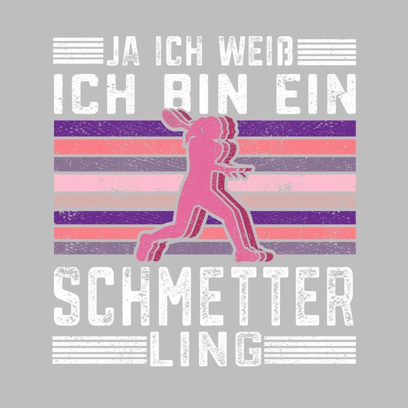 Ich bin ein Schmetter Ling Squashspieler Geschenk