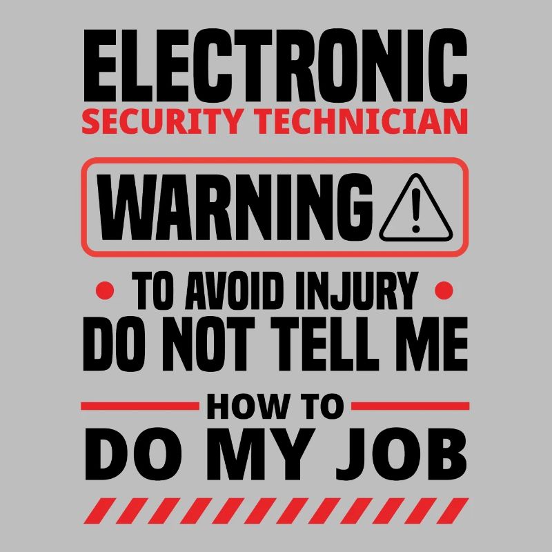 Electronic Security Technician Warning To Avoid In