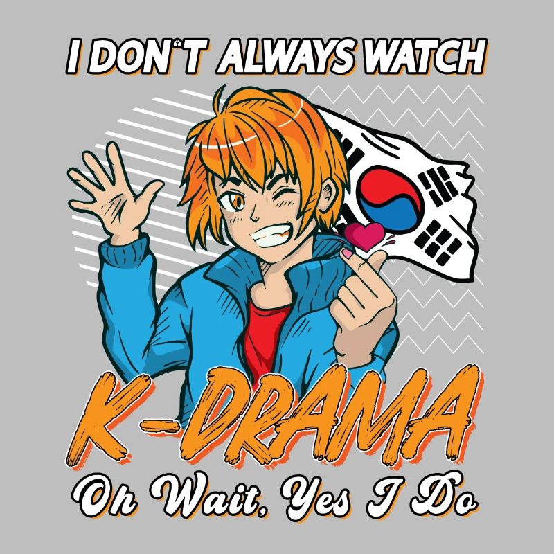 Design pop coréen pour un fan de mode K-Pop