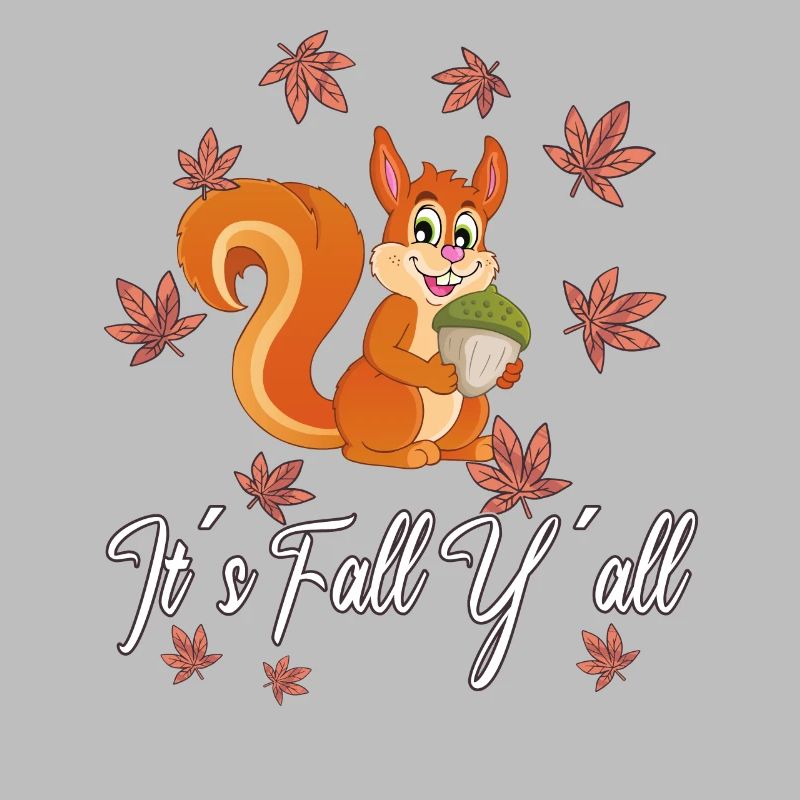 Liebe Eichhörnchen Thanksgiving Herbst Euch Alle