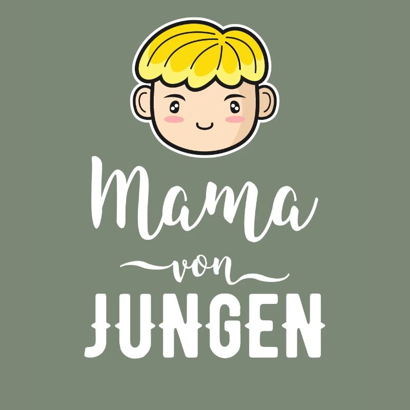 Mama von Jungen Geschenk Mutter Muttertag