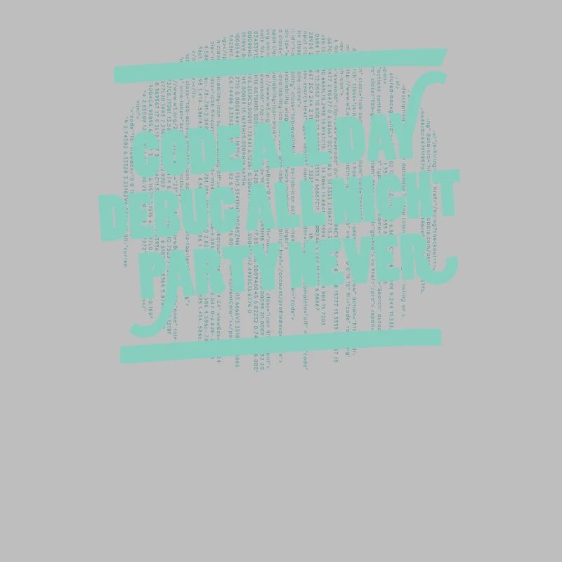 Code All Day Programmierer Hacker Computercode