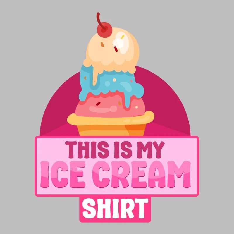 Cornet de crème glacée C’est ma glace