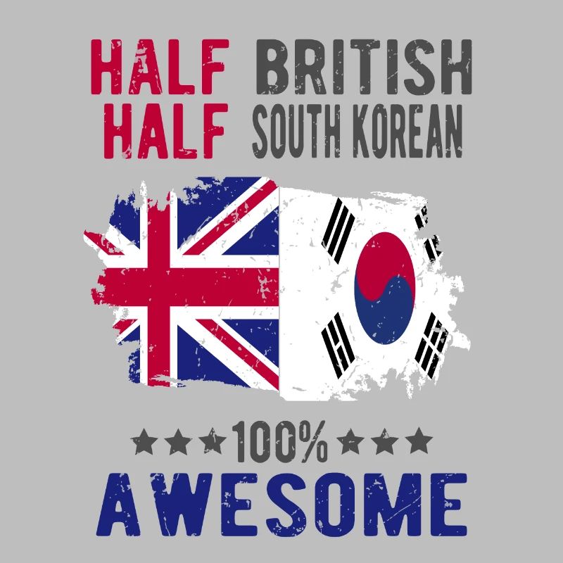 Moitié Britannique moitié Sud-Coréens
