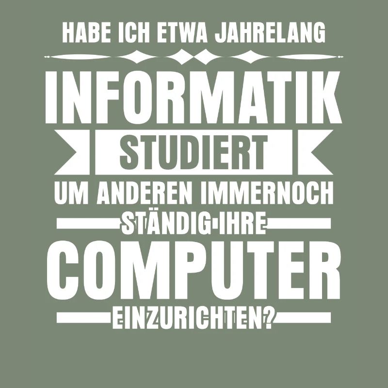 Informatik Vintage Computer Admin Nerd