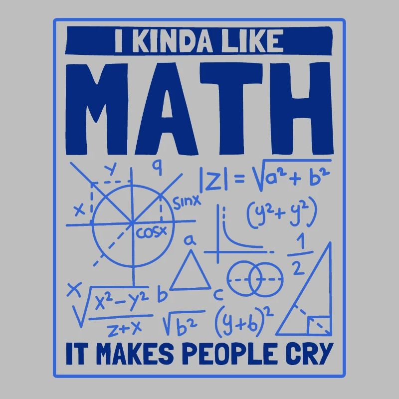 Math Mathématiques Sciences Math Cadeau