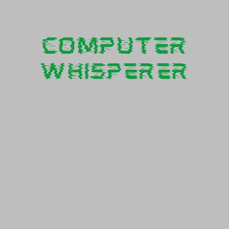 Lustiger Humor Computer Flüsterer Lustiger IT-Techniker