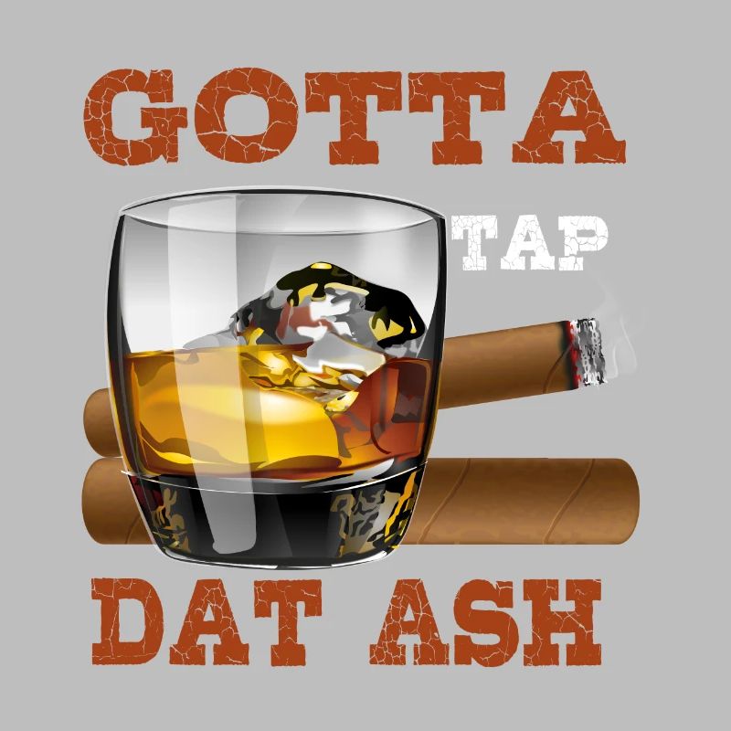 Ich Muss Dat Ash Zigarre Rauchen Tabakraucher