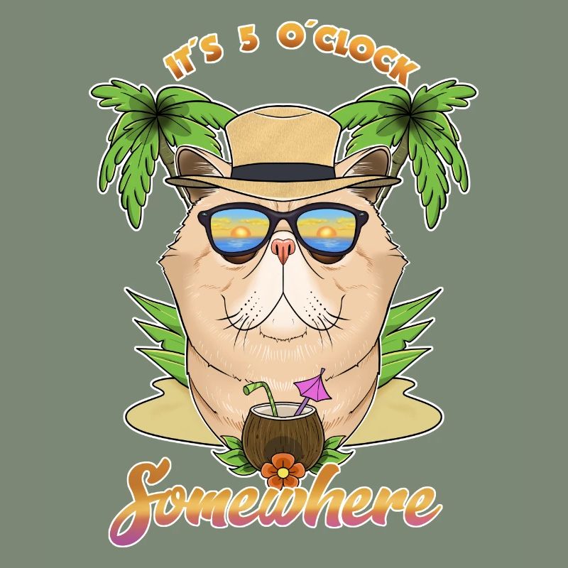 It Is 5 OClock Somewhere Drinking Exotic