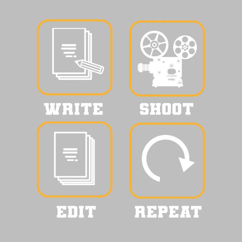 Write Shoot Edit Repeat Filmmaker Director