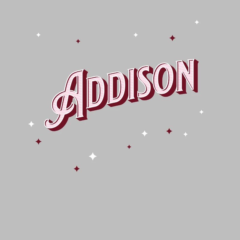 Addison name personalized