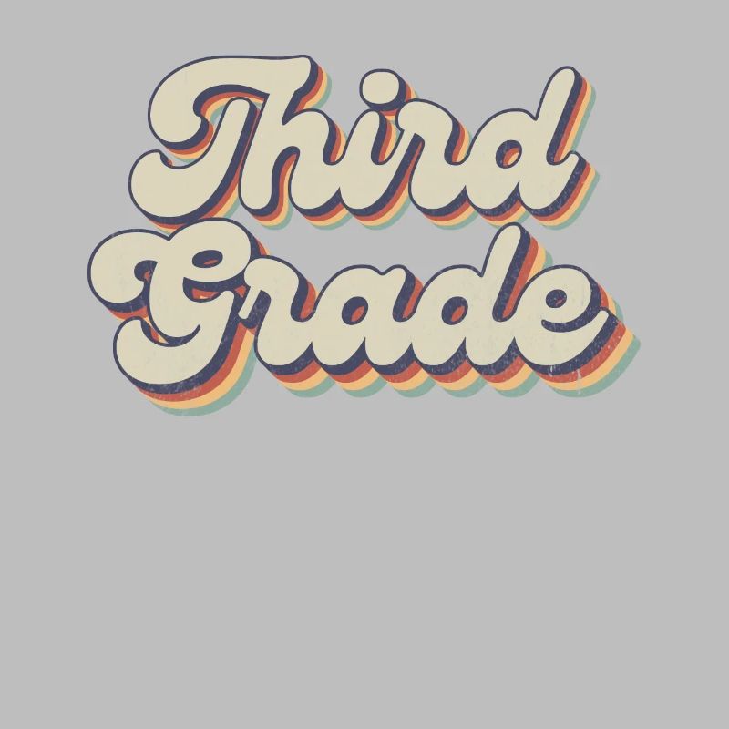 Boho Rainbow - Third Grade Teacher