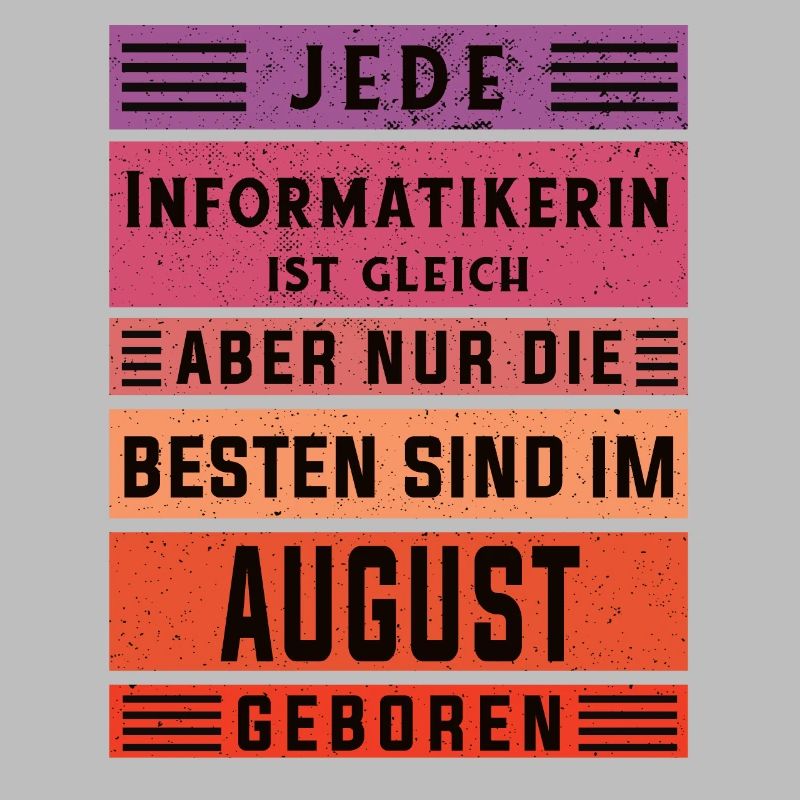 Programmierer Geburtstag August geboren