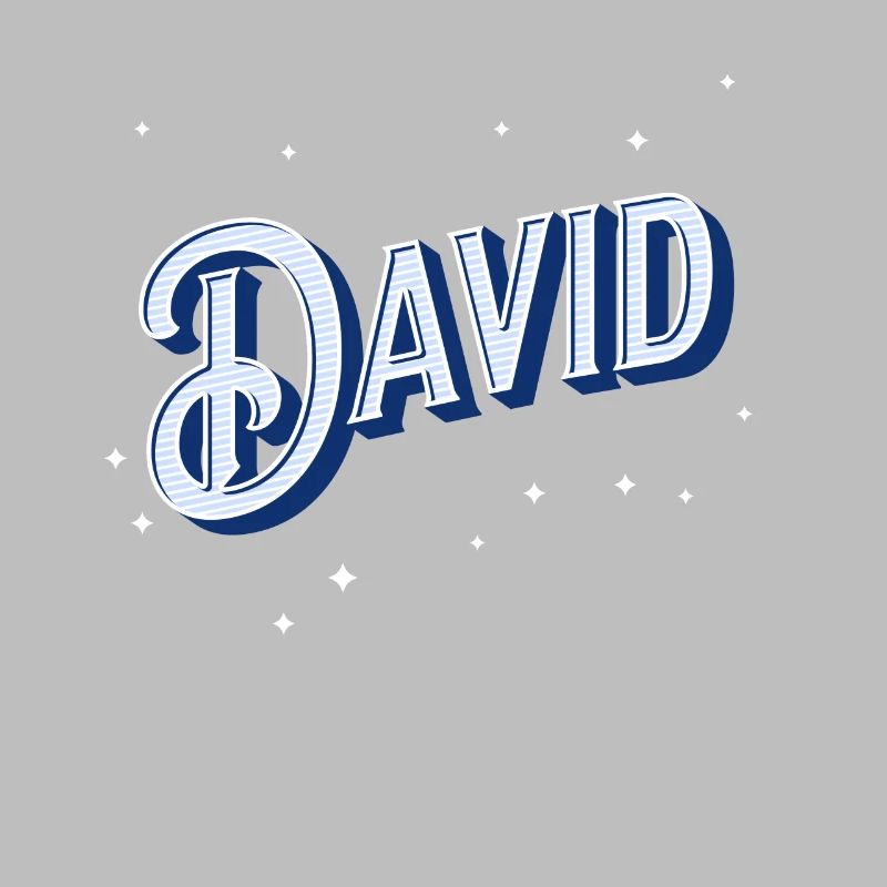 David names personalized