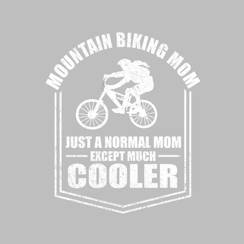Mountainbiking Mom Radler Mutter Sprüche Muttertag