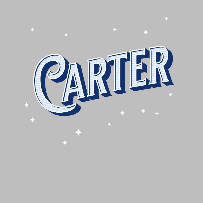 Carter name personalized