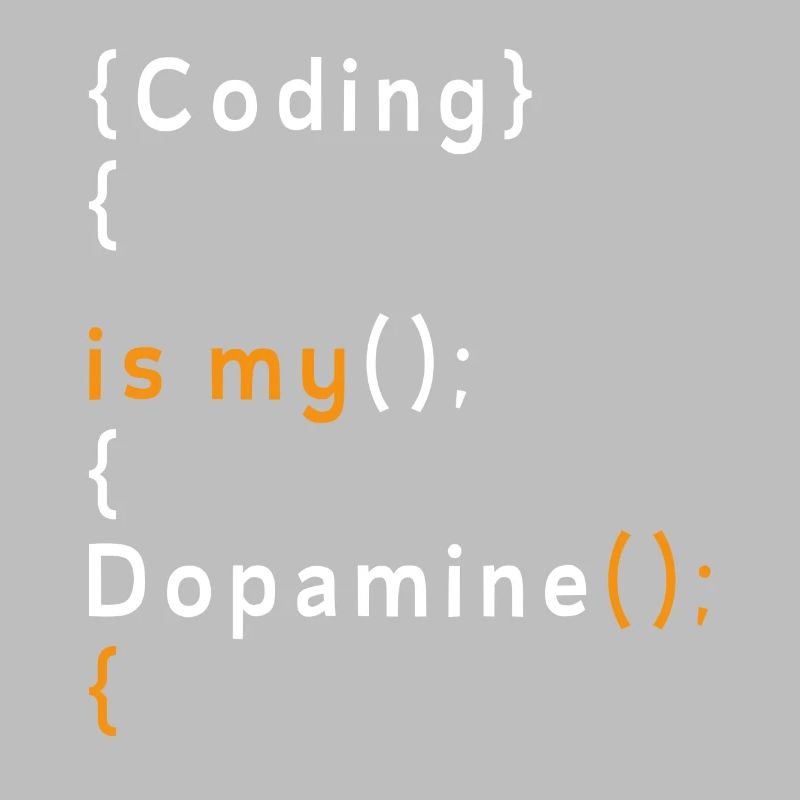 Drôle de codage est mon codeur de dopamine