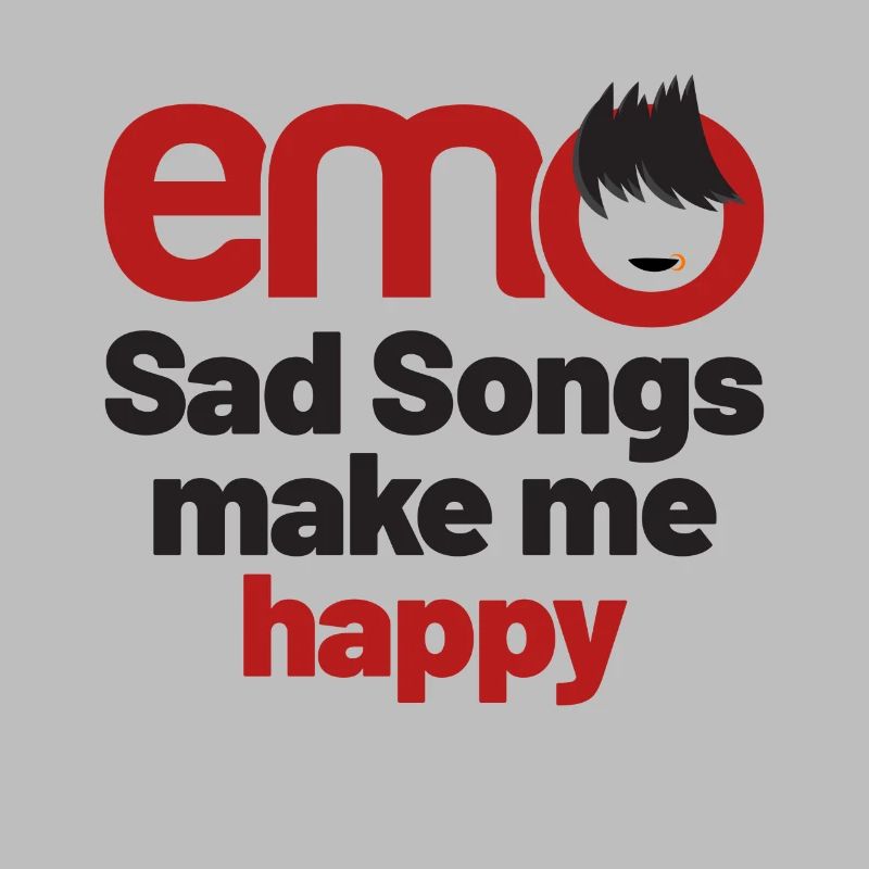 emo - Sad songs make me Happy | Emo clothes | Emoc