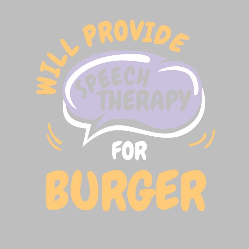 Provide Speech Therapy for Burger Funny Speech
