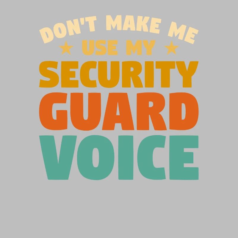 Ne me forcez pas à utiliser mon agent de sécurité Voice Enforcem