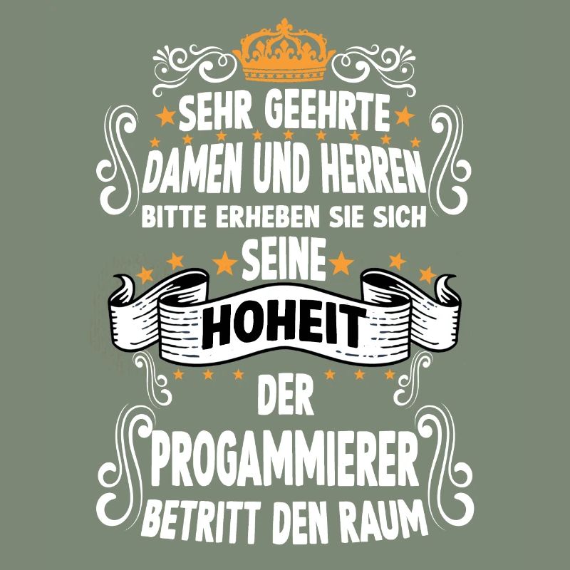 Programmierer T Witzig Spruch Motiv Programmierer