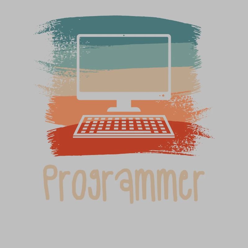 Rétro Vintage Programmeur Programmation Informatique