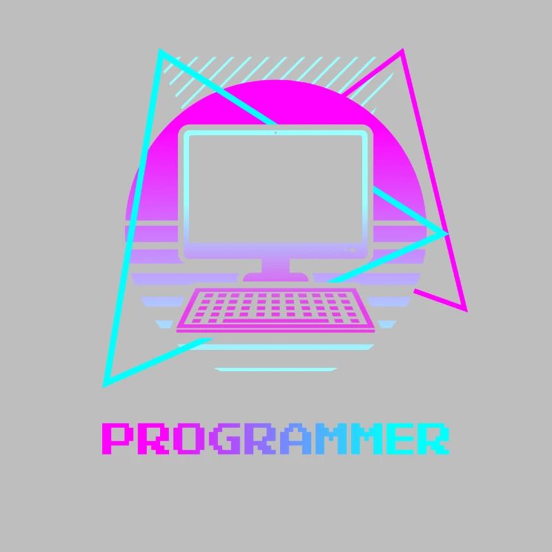 Programmeur rétro Programmation Informatique