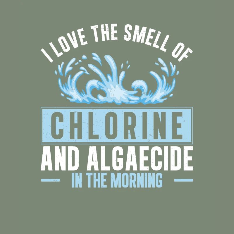 Odeur de chlore et d'algicide dans la piscine