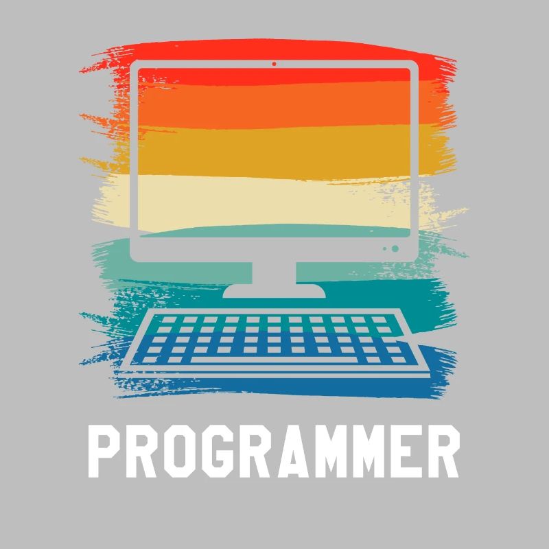 Rétro Vintage Programmeur Programmation Informatique