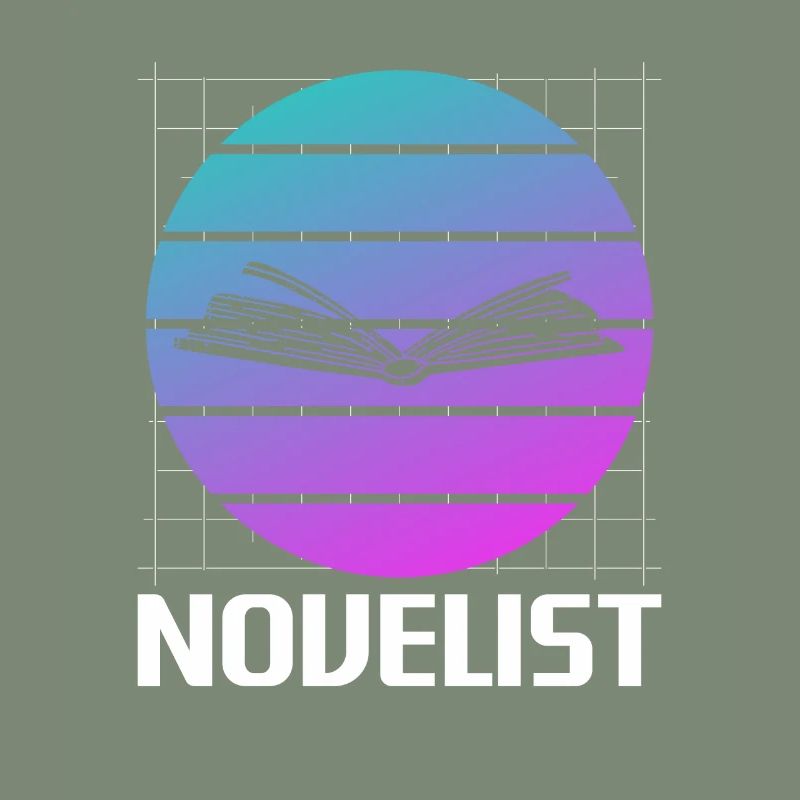 Retro Novelist Novel Author