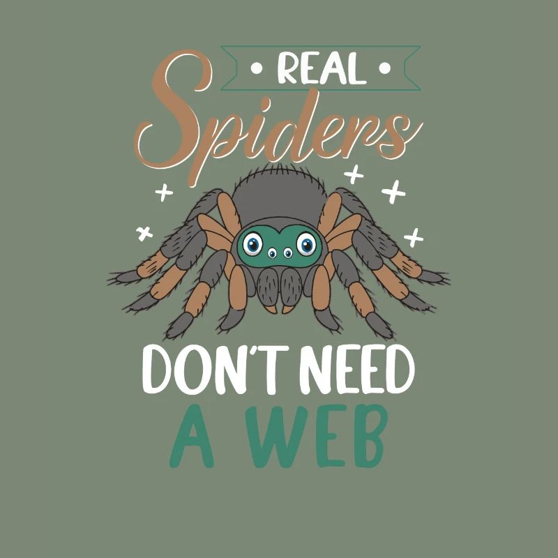 Real Spiders Don't Need A Web, jumping spider