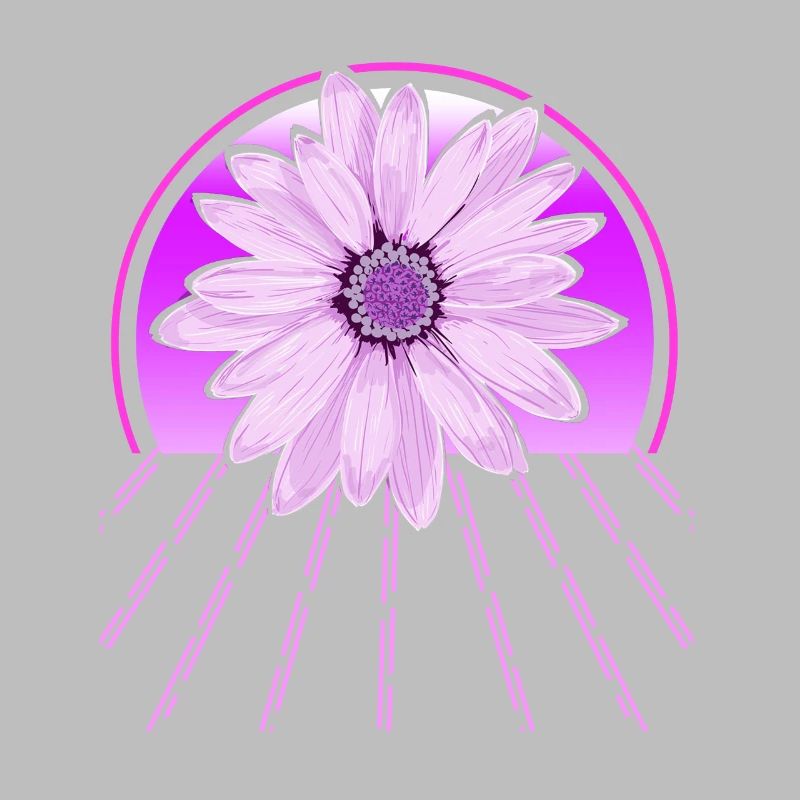 Superbes conceptions de vagues de vapeur de fleurs en fleurs