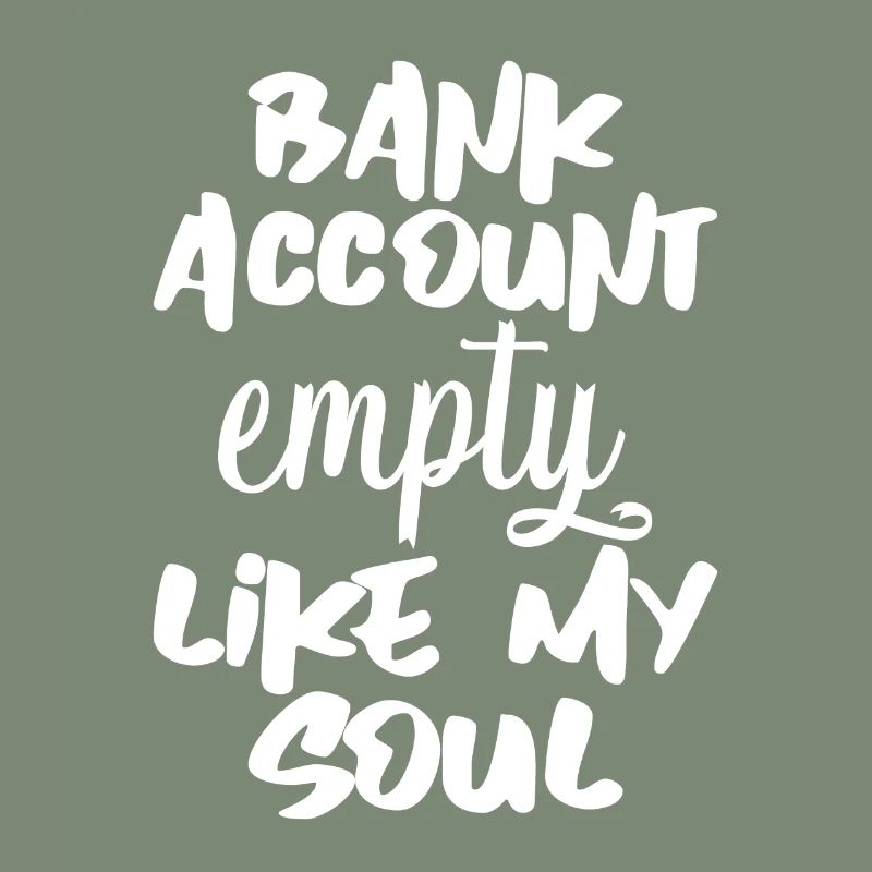 Compte bancaire vide comme mon âme 4