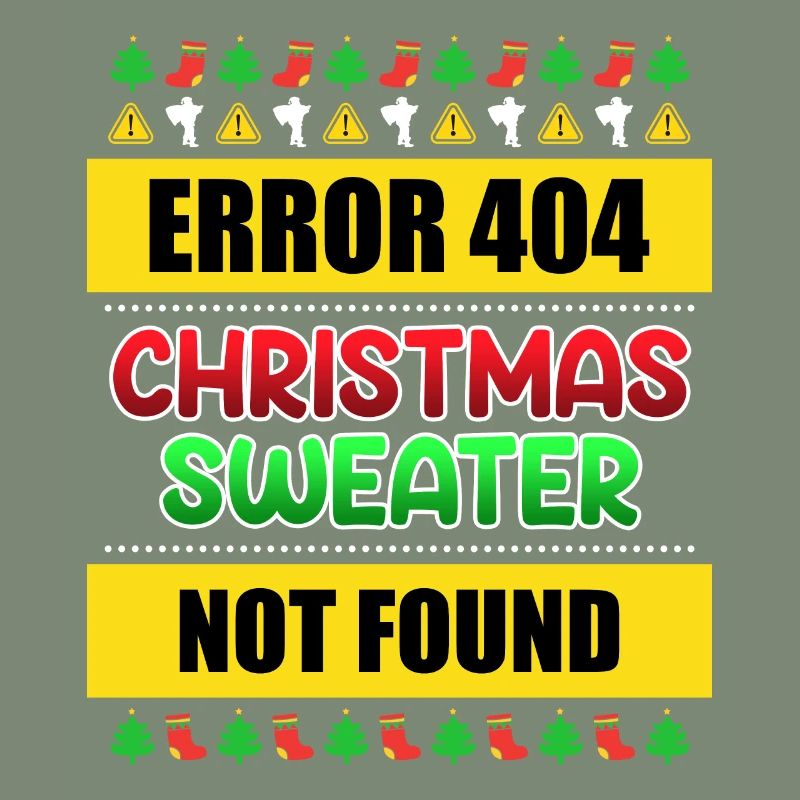 Pull de Noël introuvable Noël moche