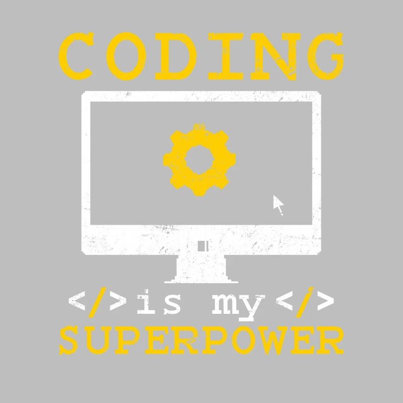 Le codage est mon superpouvoir Programmeur de logiciels Codeur
