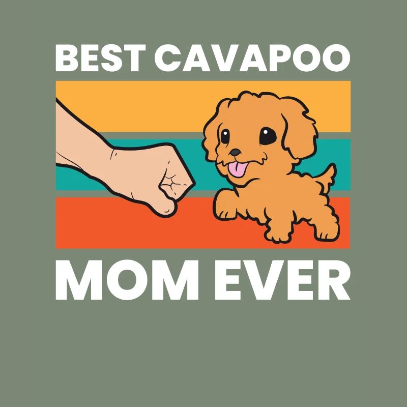 Cavapoo Dog Mama Cavoodle Meilleur Cavapoo Mama