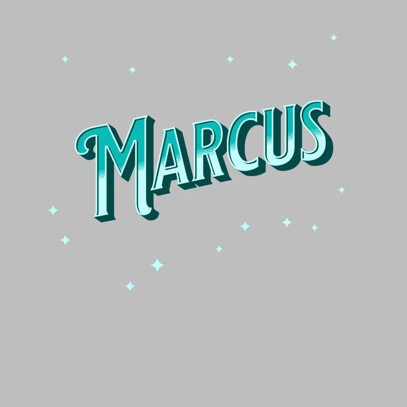 Marcus' name personalized