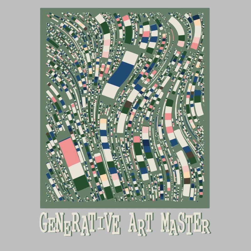 Code d’image de programmation de maître d’art génératif