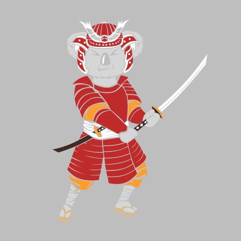 Koala samurai