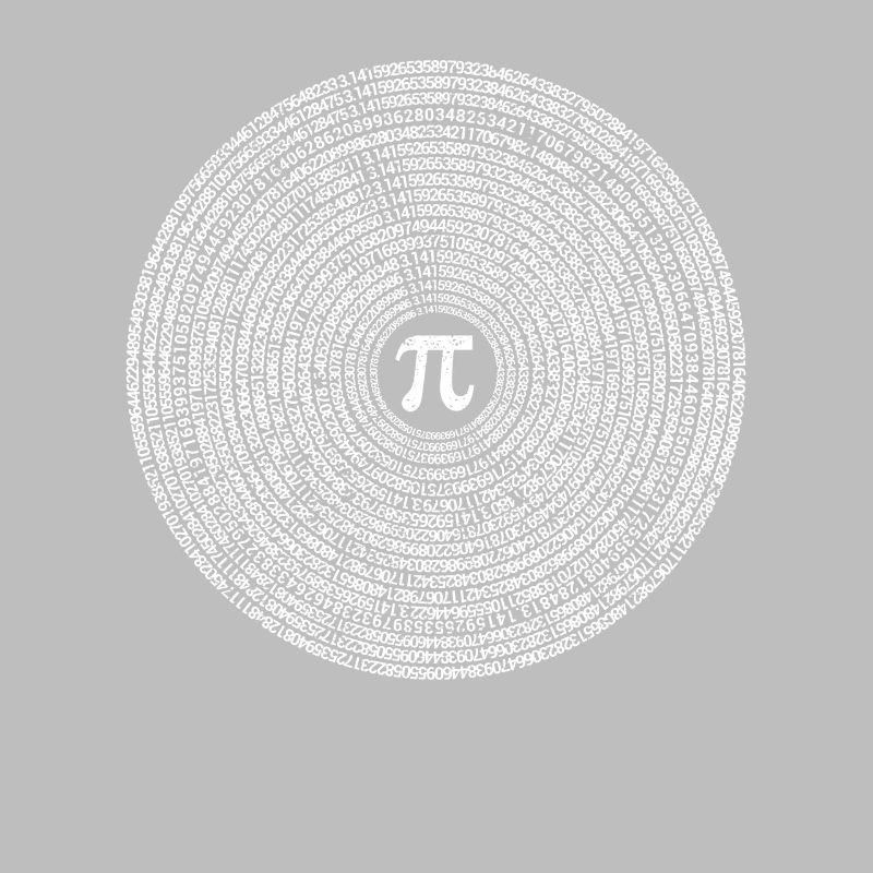 10000 chiffres Pi signe math amoureux math math